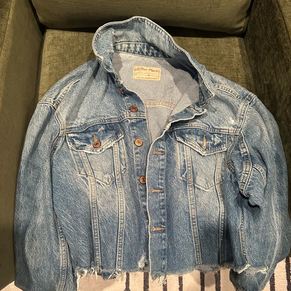 Amelia Slouchy Trucker Jean Jacket
